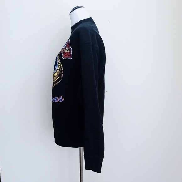 Vintage Atlanta Braves 1995 World Series Champions Sweatshirt - Picture 4 of 6